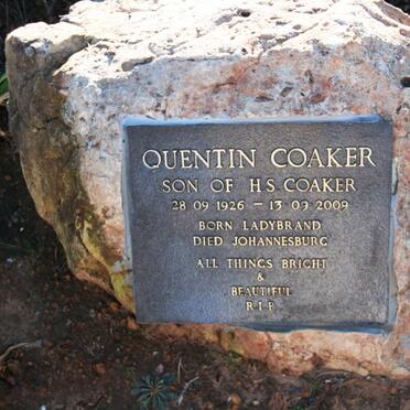 COAKER Quentin 1926-2009