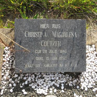 COETZER Christina Magdalena 1940-1950