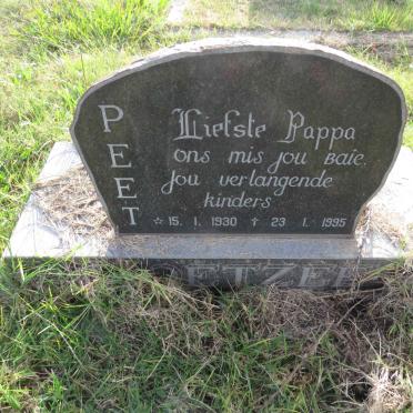 COETZEE Peet 1930-1995