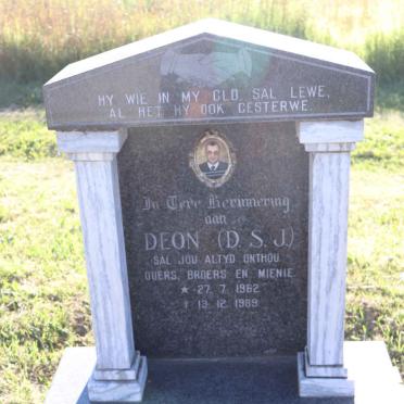 DREYER D.S.J. 1962-1989