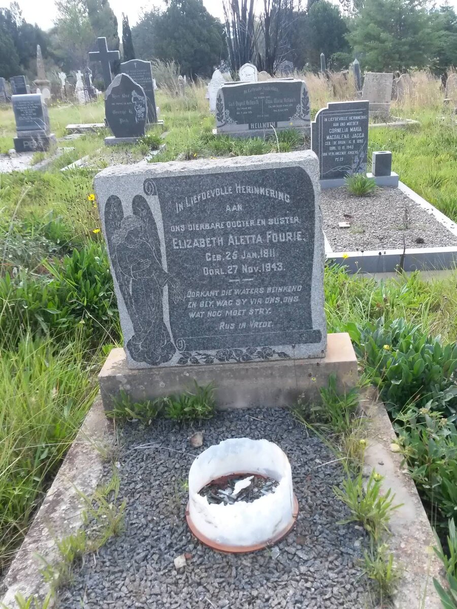 FOURIE Elizabeth Aletta 1911-1943