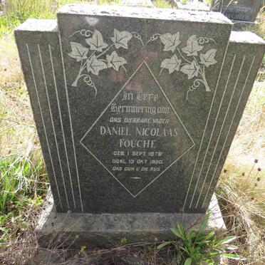 FOUCHE Daniel Nicolaas 1879-1950