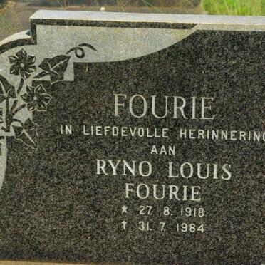 FOURIE Ryno Louis 1918-1984