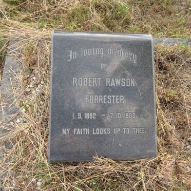 FORRESTER Robert Rawson 1892-1960