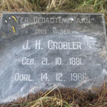 GROBLER J.H. 1881-1966