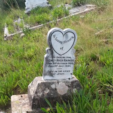 HARKER Sidney Hugh 1920-1921