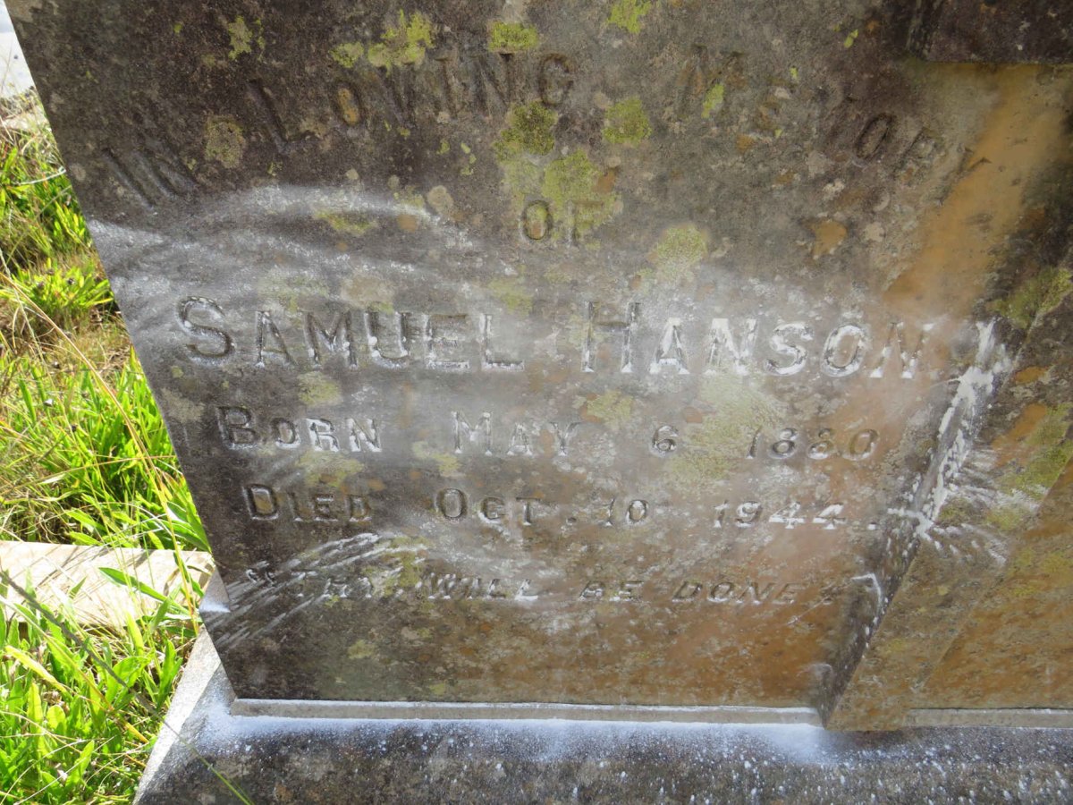 HANSON Samuel 1880-1944