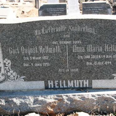 HELLMUTH Carl August 1862-1943 & Anna Maria VAN SOELEN 1866-1944