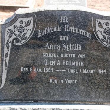 HELLMUTH Anna Sybilla 1894-1944