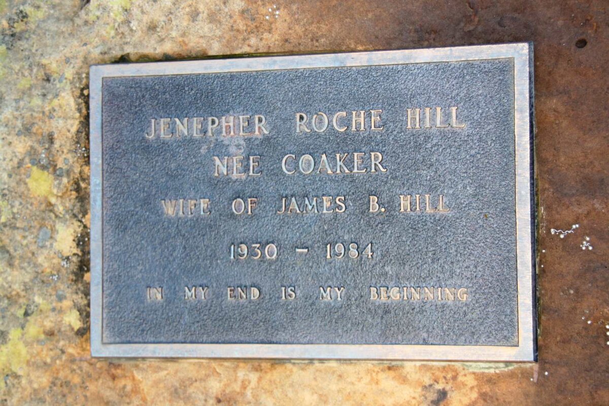 HILL Jenepher Roche nee COAKER 1930-1984
