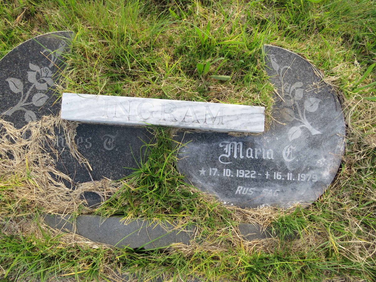 INGRAM Johannes C. 1918- & Maria C. 1922-1979 _2