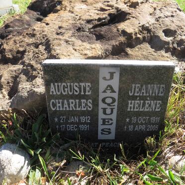 JAQUES Auguste Charles 1912-1991 & Jeanne Helene 1911-2005
