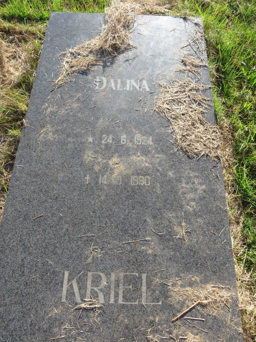 KRIEL Dalina 1924-1990