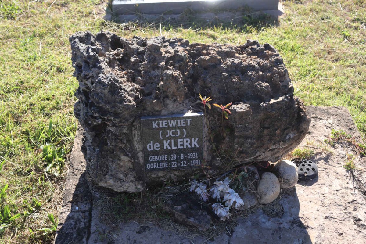 KLERK J.C.J., de 1931-1991