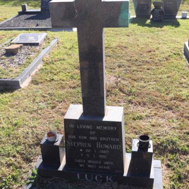 LUCK Stephen Howard 1980-1992