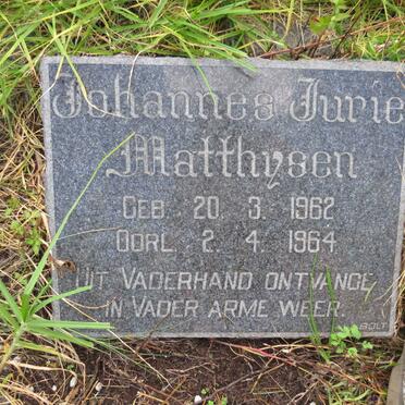 MATTHYSEN Johannes Jurie 1962-1964