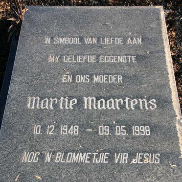 MAARTENS Martie 1948-1998