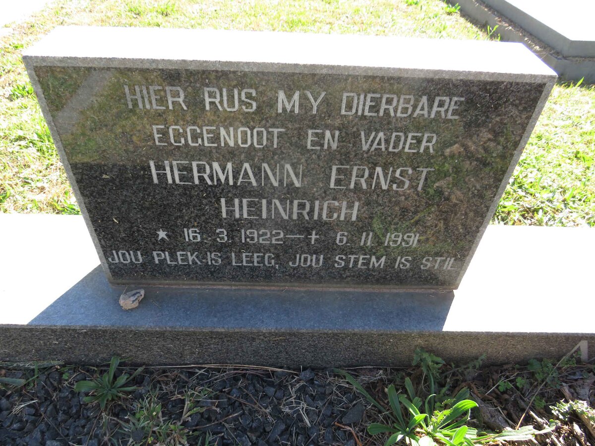 MARKWAT Hermann Ernst Heinrich 1922-1991 & Ellen ERASMUS 1934-2006 _3