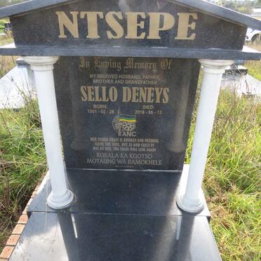 NTSEPE Sello Deneys 1951-2018