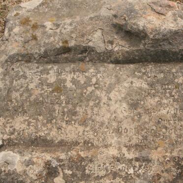 NEZAR Carel Heinerich Welhelm 1862- & Jacoba Wilhelmina ANNANDALE 1861-1942