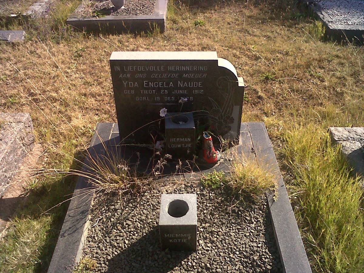 NAUDE Yda Engela nee TIEDT 1912-1979