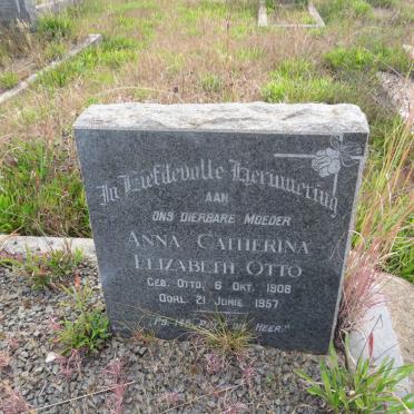OTTO Anna Catherina Elizabeth nee OTTO 1908-1957
