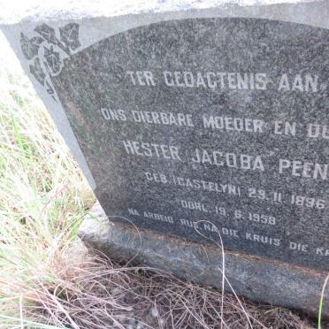 PEENS Hester Jacoba nee CASTELYN 1896-1958