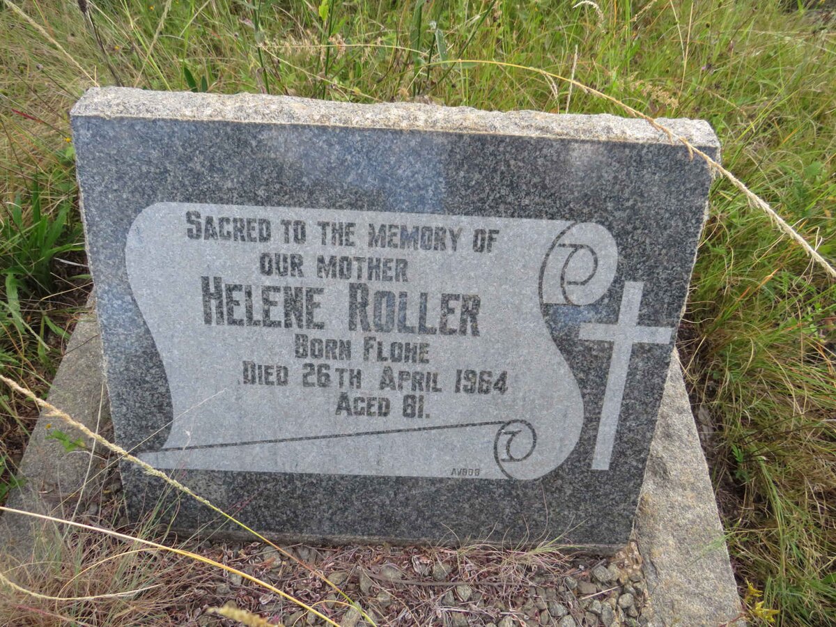 ROLLER Helene nee FLOHE -1964