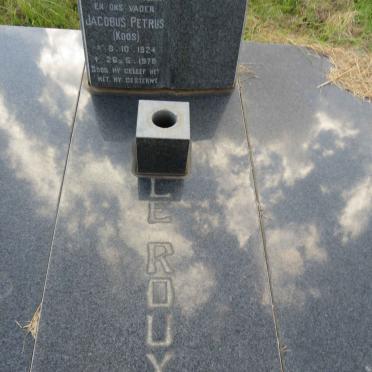 ROUX Jacobus Petrus, le 1924-1978