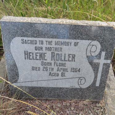 ROLLER Helene nee FLOHE -1964