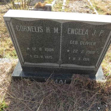 SMAL Cornelis H.M. 1904-1975 & Engela J.P. OLIVIER 1908-1971