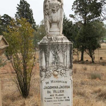 VILLIERS Jacomina Jacoba, de nee NOOME 1854-1935 _1