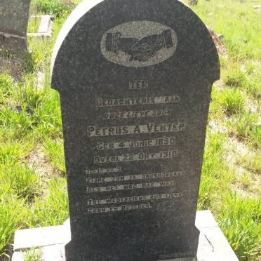 VENTER Petrus A. 1890-1918
