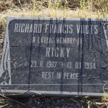VOGTS Richard Francis 1967-1994