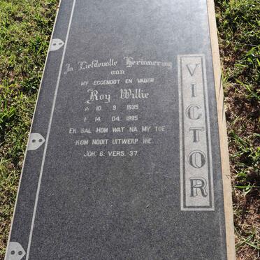 VICTOR Roy Willie 1935-1995
