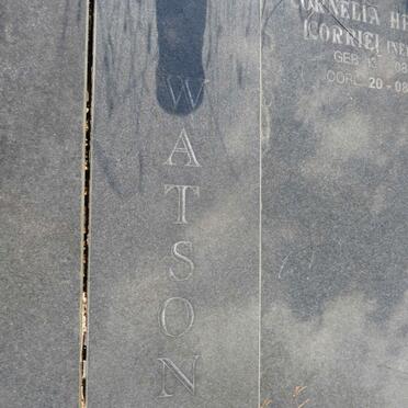 WATSON Johannes Petrus 1924-1997 & Cornelia Hester LUYT 1927-2006 _1