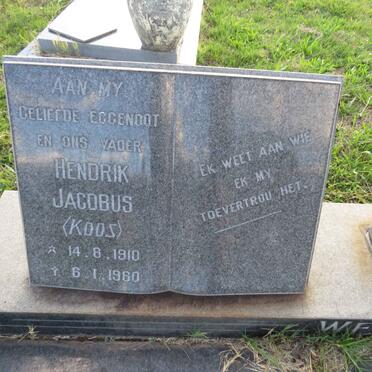 WEIHMANN Hendrik Jacobus 1910-1960 & Susanna Francina 1922-1990 _3