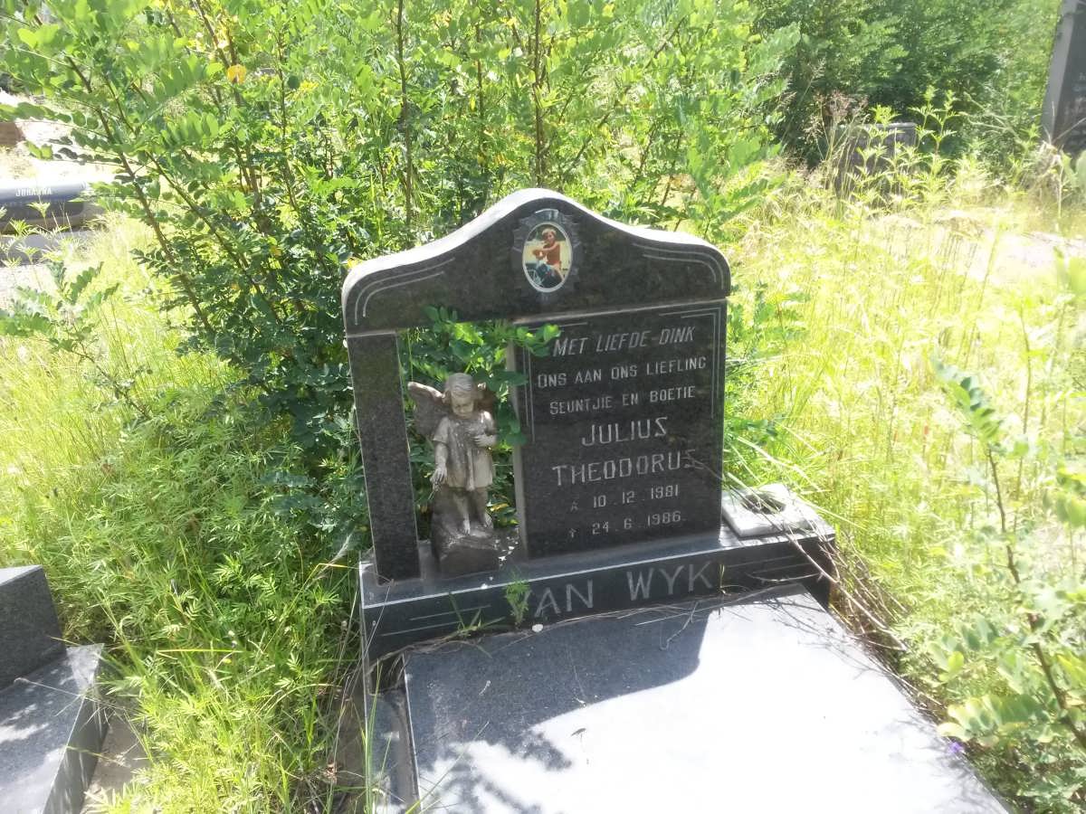 WYK Julius Theodorus, van 1981-1986