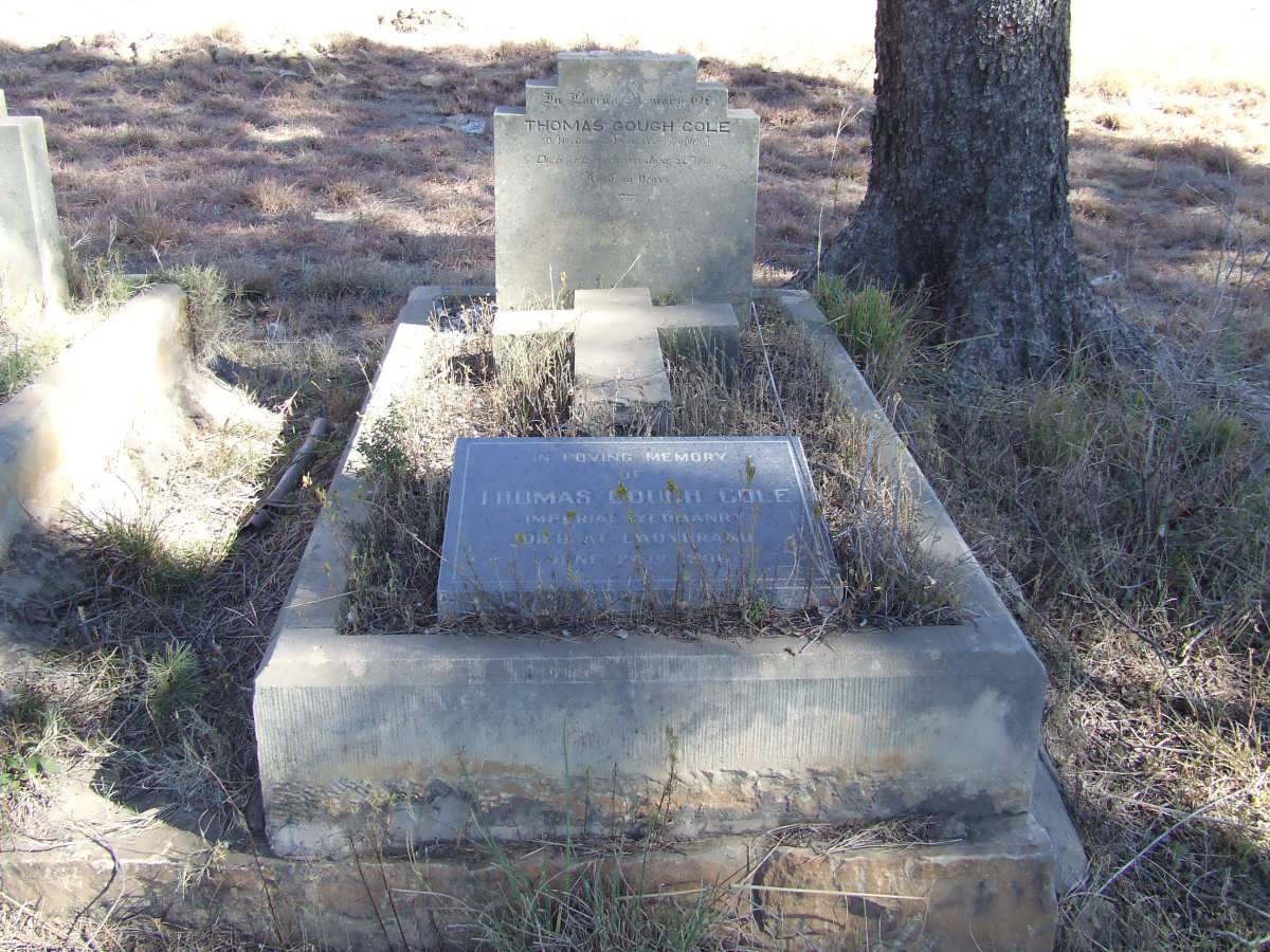 COLE Thomas Gough -1900 _1