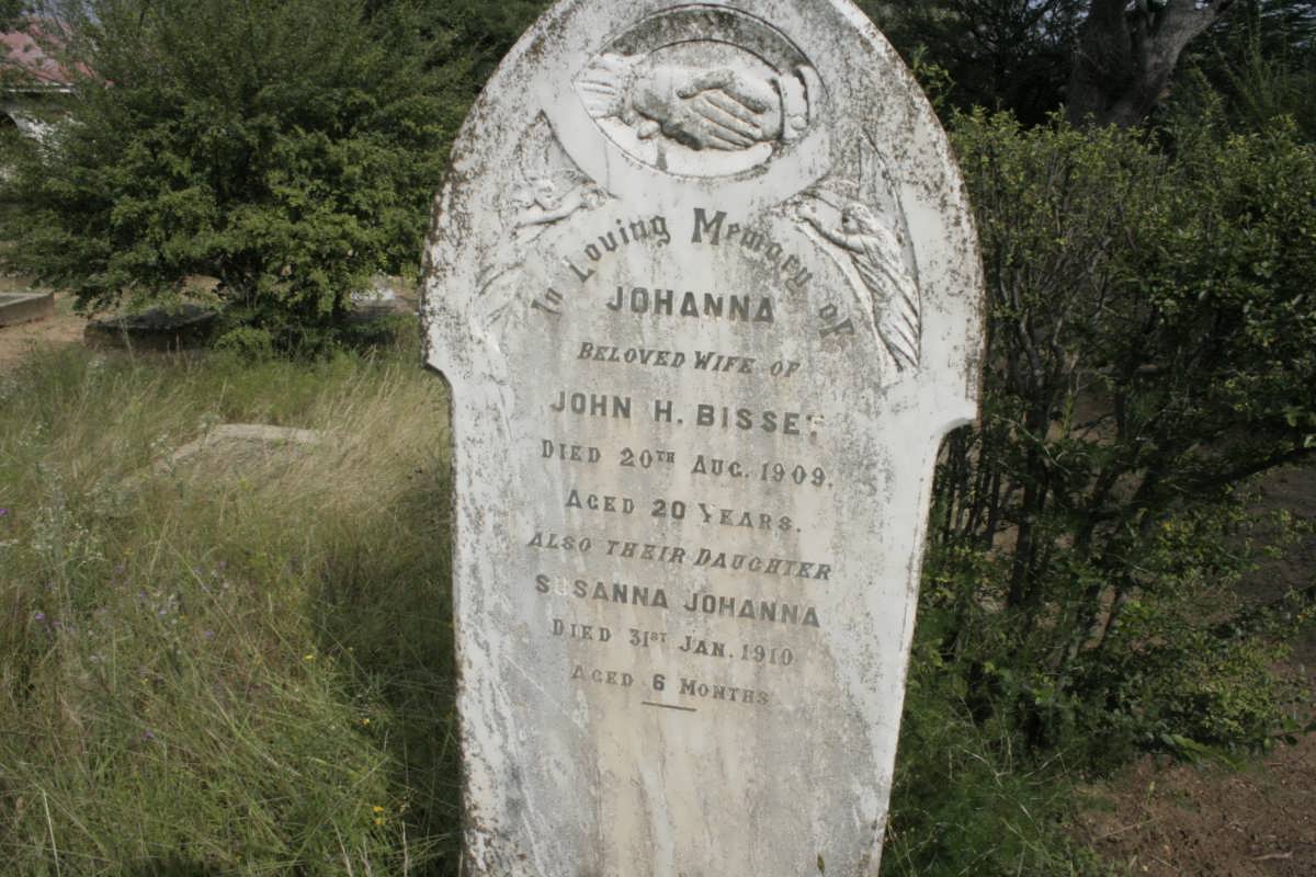 BISSE Johanna -1909 :: BISSE Susanna Johanna -1910