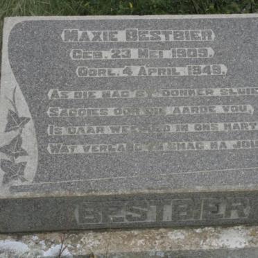 BESTBIER Maxie 1909-1949