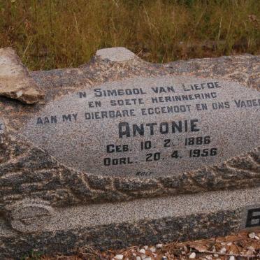 BOTHA Antonie 1886-1956 &amp; Anna Sophia LOUW 1896-1959