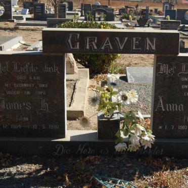 CRAVEN James H. 1904-1990 &amp; Anna M.P. 1910-1992