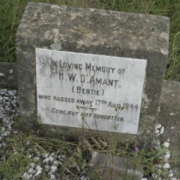 D’AMANT H.W. -1944