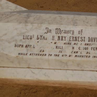 DAVIES Bya? Henry Ernest -1902