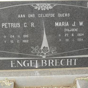 ENGELBRECHT Petrus G.R. 1915-1982 &amp; Maria J.W. VILJOEN 1904-1994