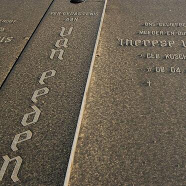 EEDEN Petrus Paulus, van 1932-1997 &amp; Therese Irene KUSCHKE 1931-