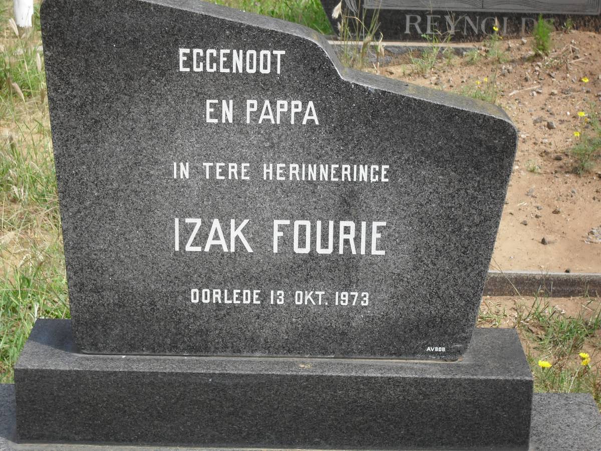 FOURIE Izak -1973