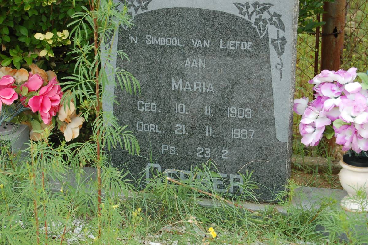 GERBER Maria 1903-1987