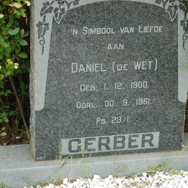 GERBER Daniel 1900-1961